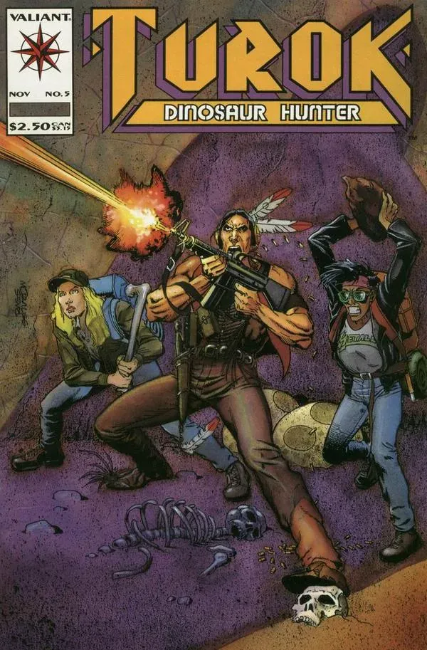 Cover of Turok, Dinosaur Hunter #5