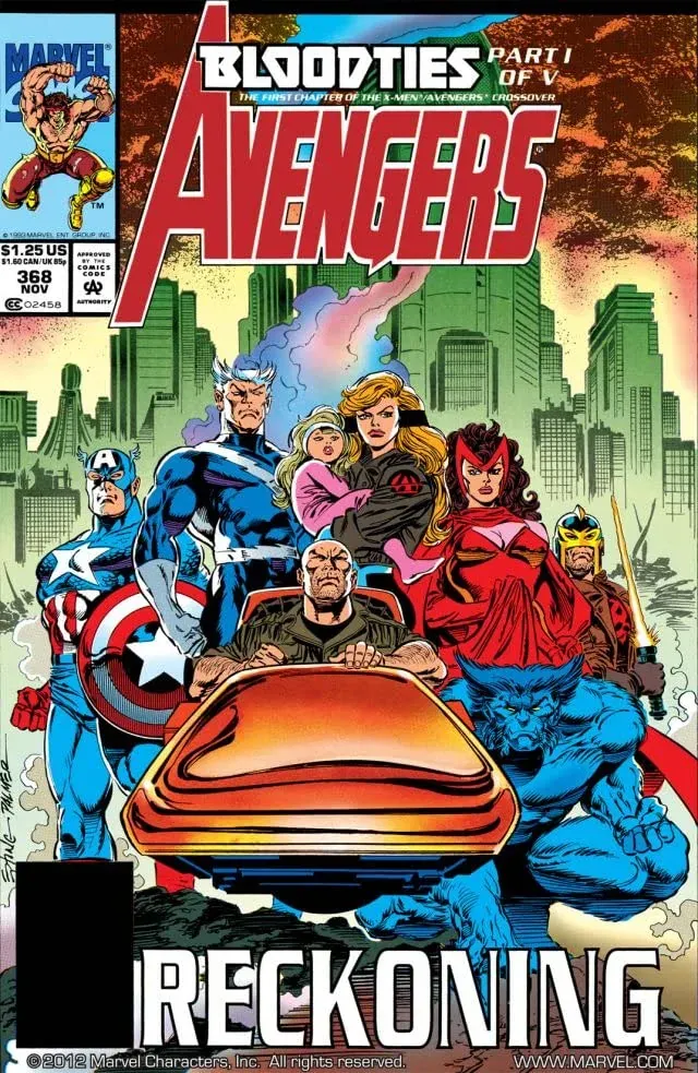 Cover of The Avengers #368