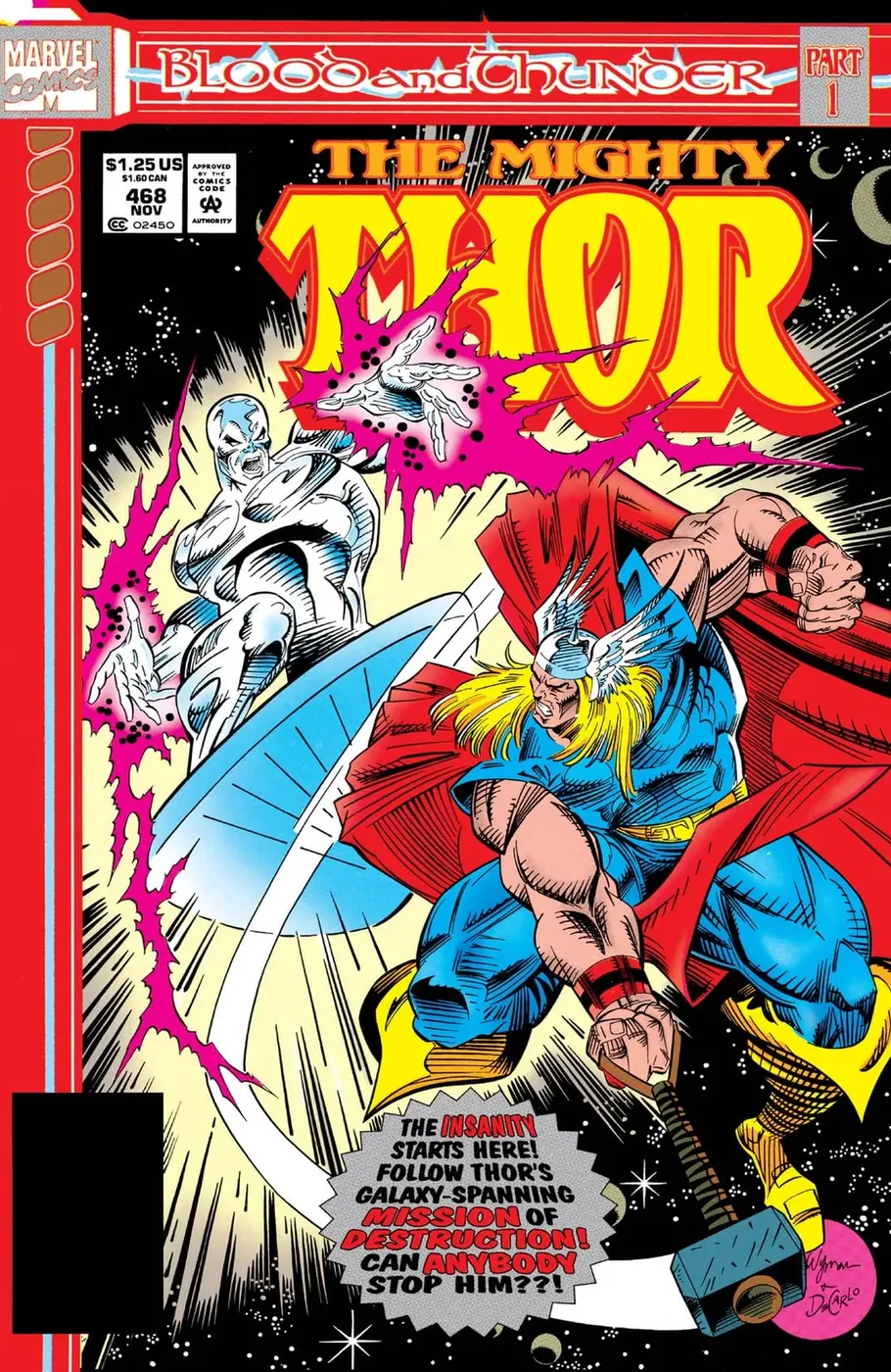 Cover of Thor #468