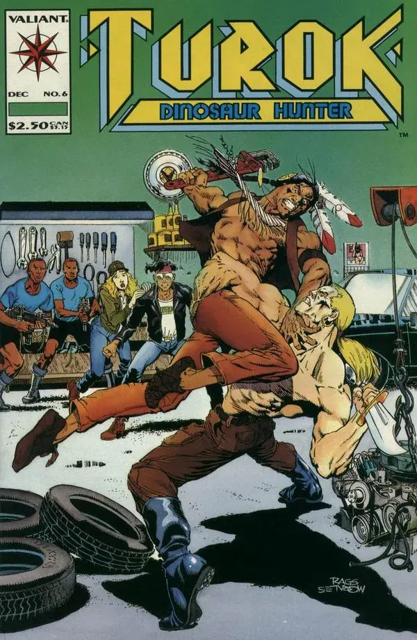 Cover of Turok, Dinosaur Hunter #6