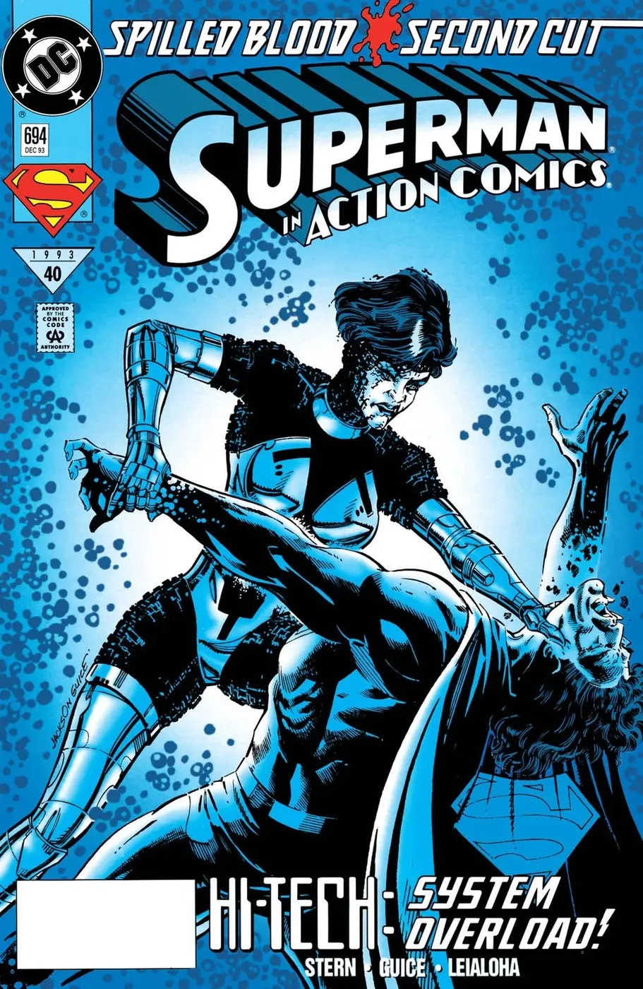 Cover of Action Comics #694