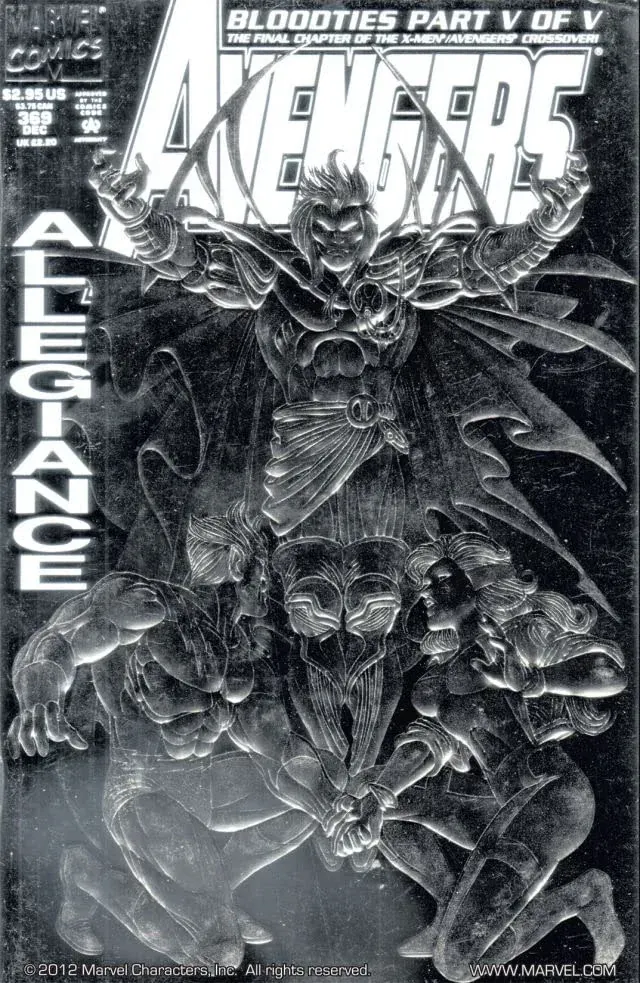 Cover of The Avengers #369