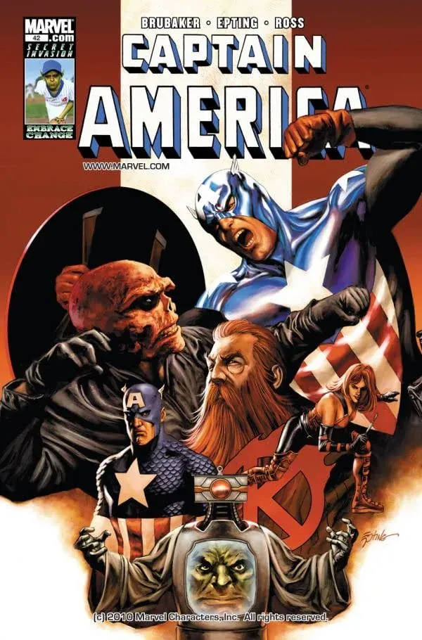Cover of Captain America #42