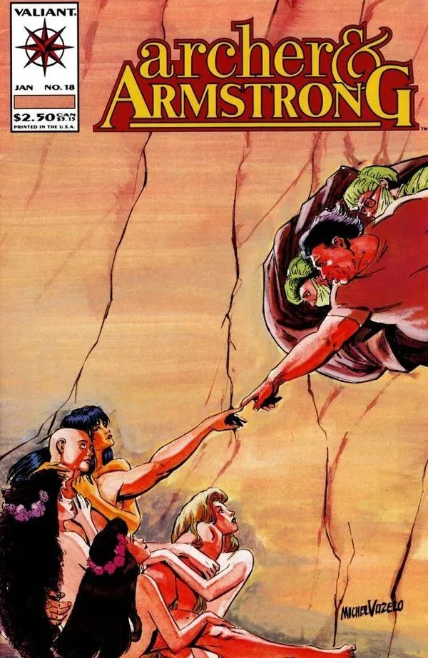 Cover of Archer & Armstrong #18
