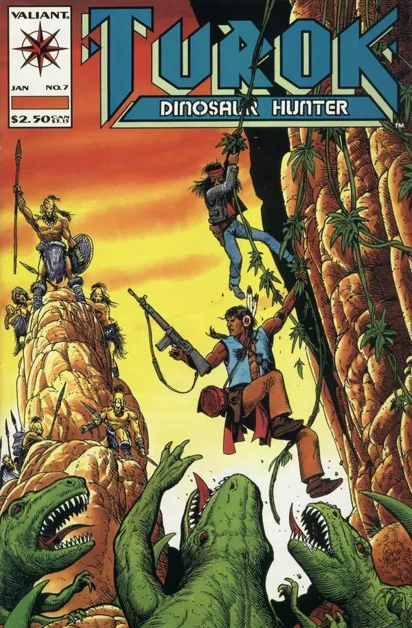 Cover of Turok, Dinosaur Hunter #7