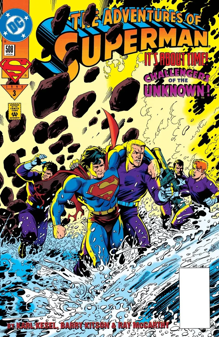 Cover of Adventures of Superman #508