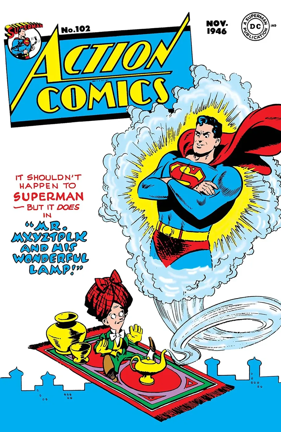 Cover of Action Comics #102