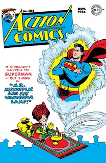 Cover of Action Comics #102