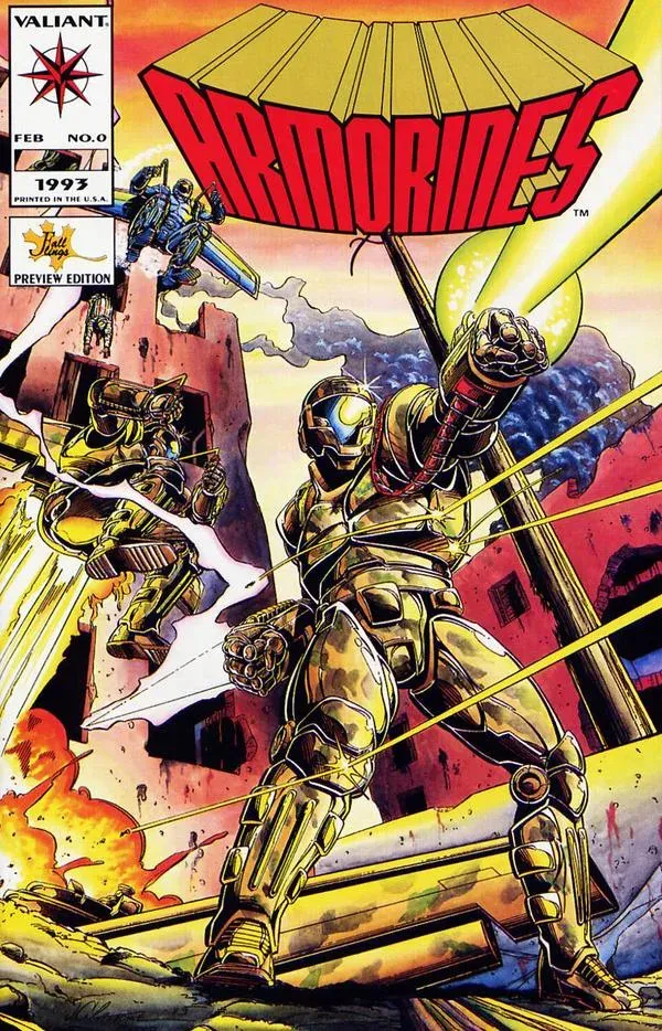 Cover of Armorines #1