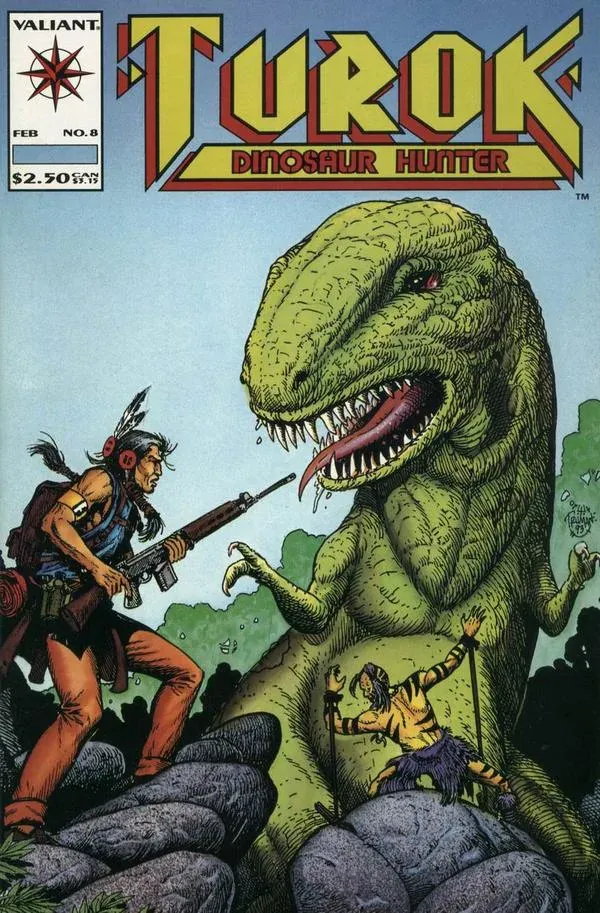 Cover of Turok, Dinosaur Hunter #8