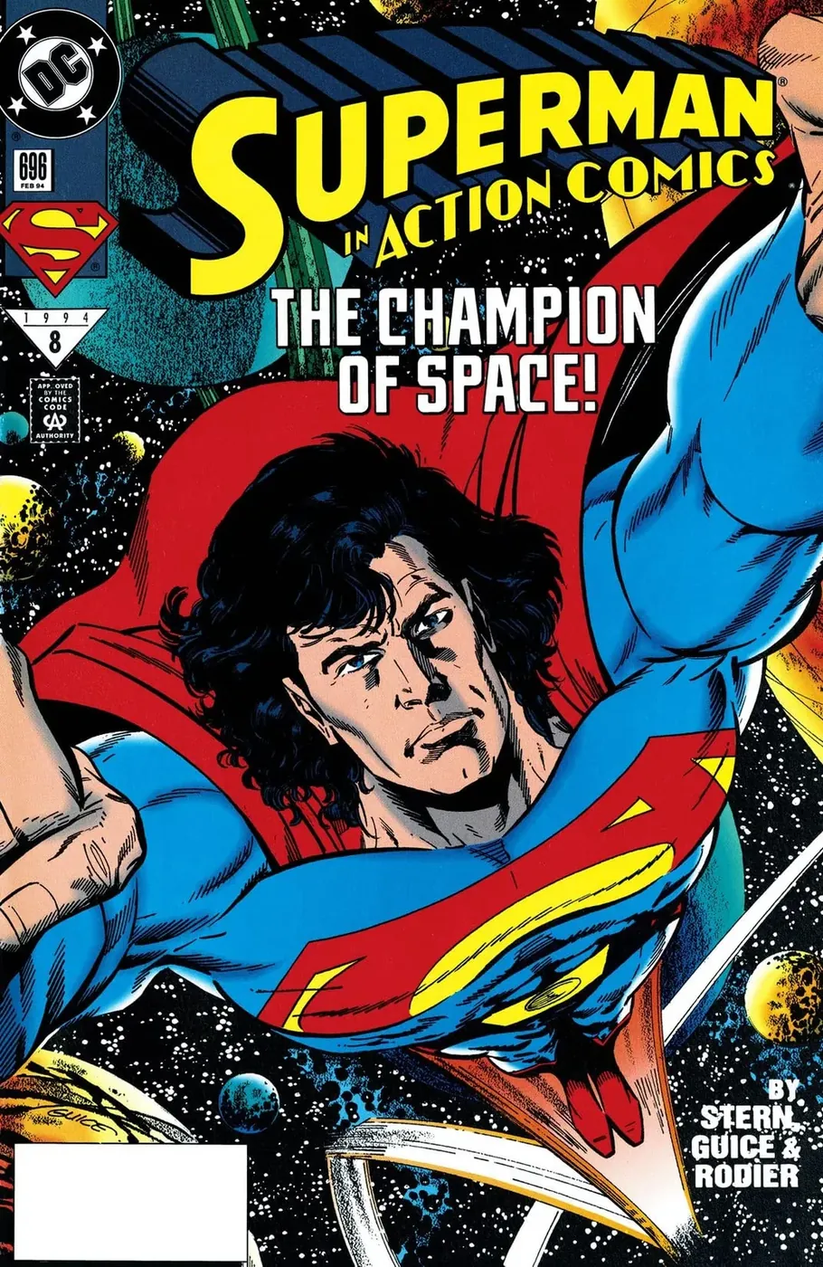 Cover of Action Comics #696