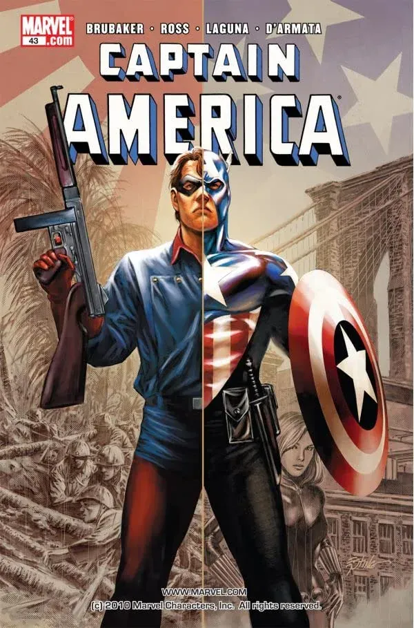Cover of Captain America #43