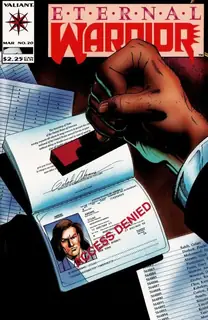 Cover of Eternal Warrior #20