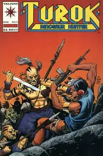 Cover of Turok, Dinosaur Hunter #9