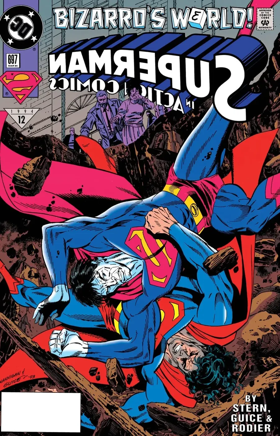 Cover of Action Comics #697