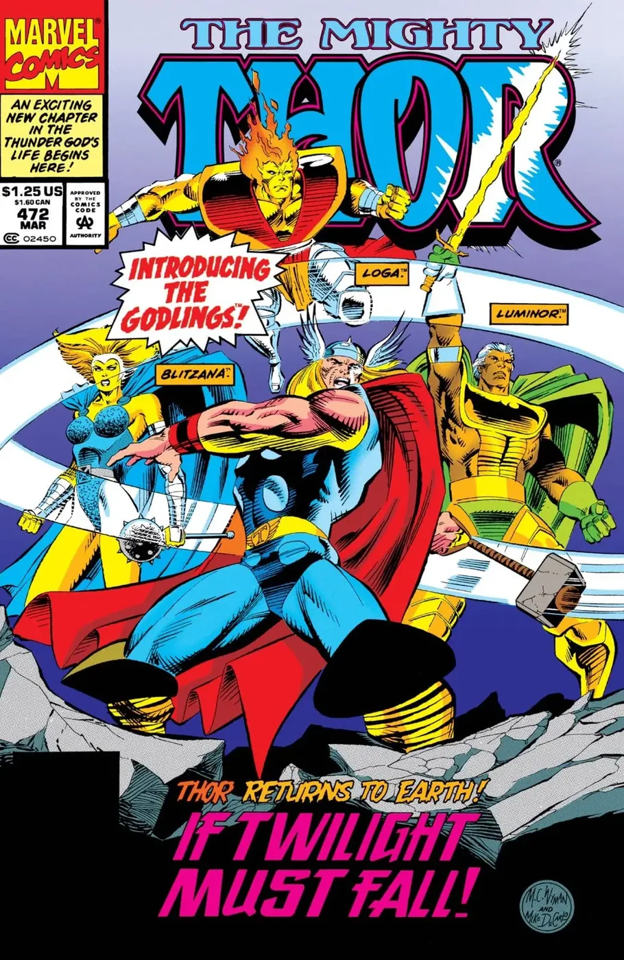 Cover of Thor #472
