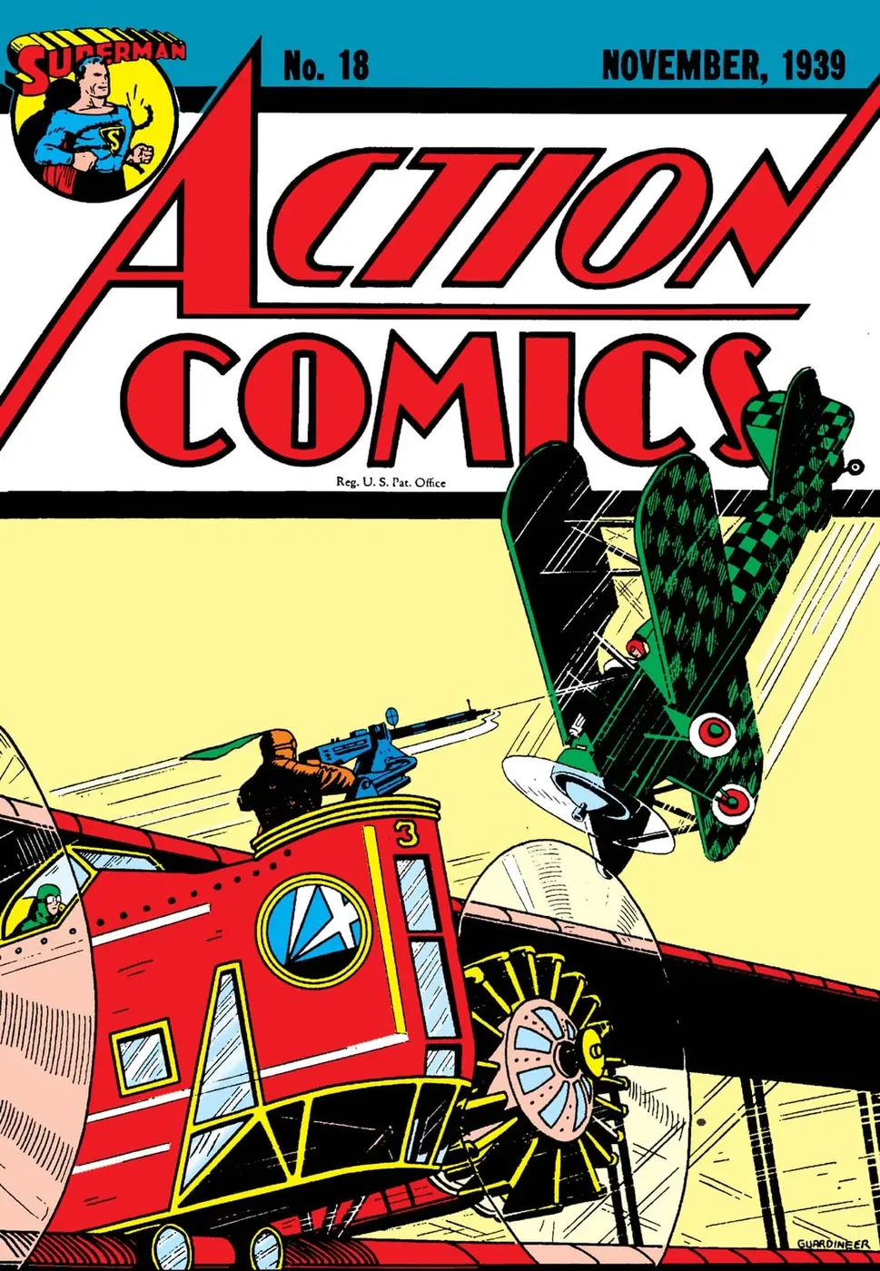 Cover of Action Comics #18