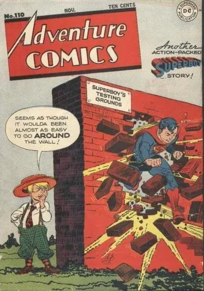 Cover of Adventure Comics #110