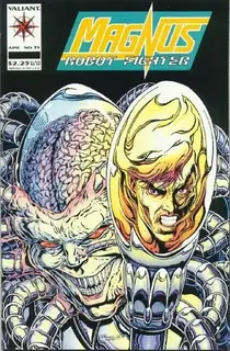 Cover of Magnus Robot Fighter #35