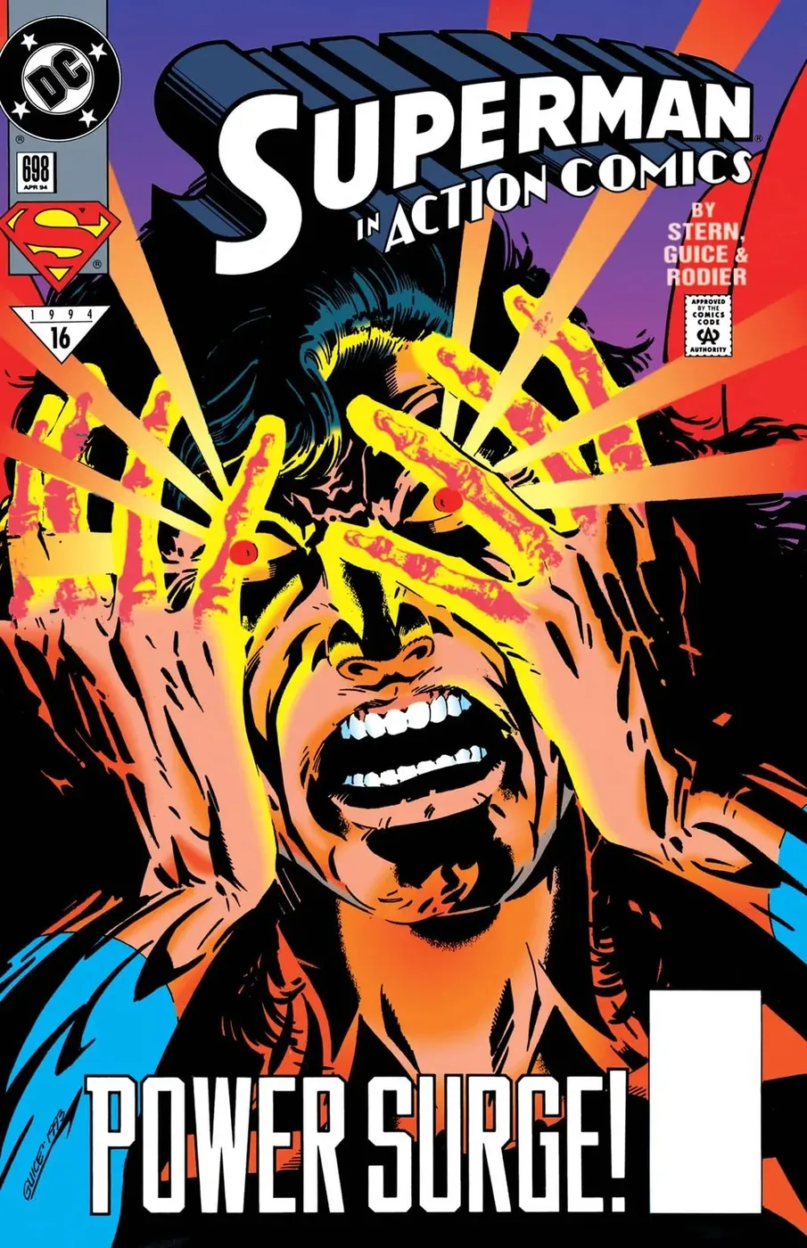 Cover of Action Comics #698