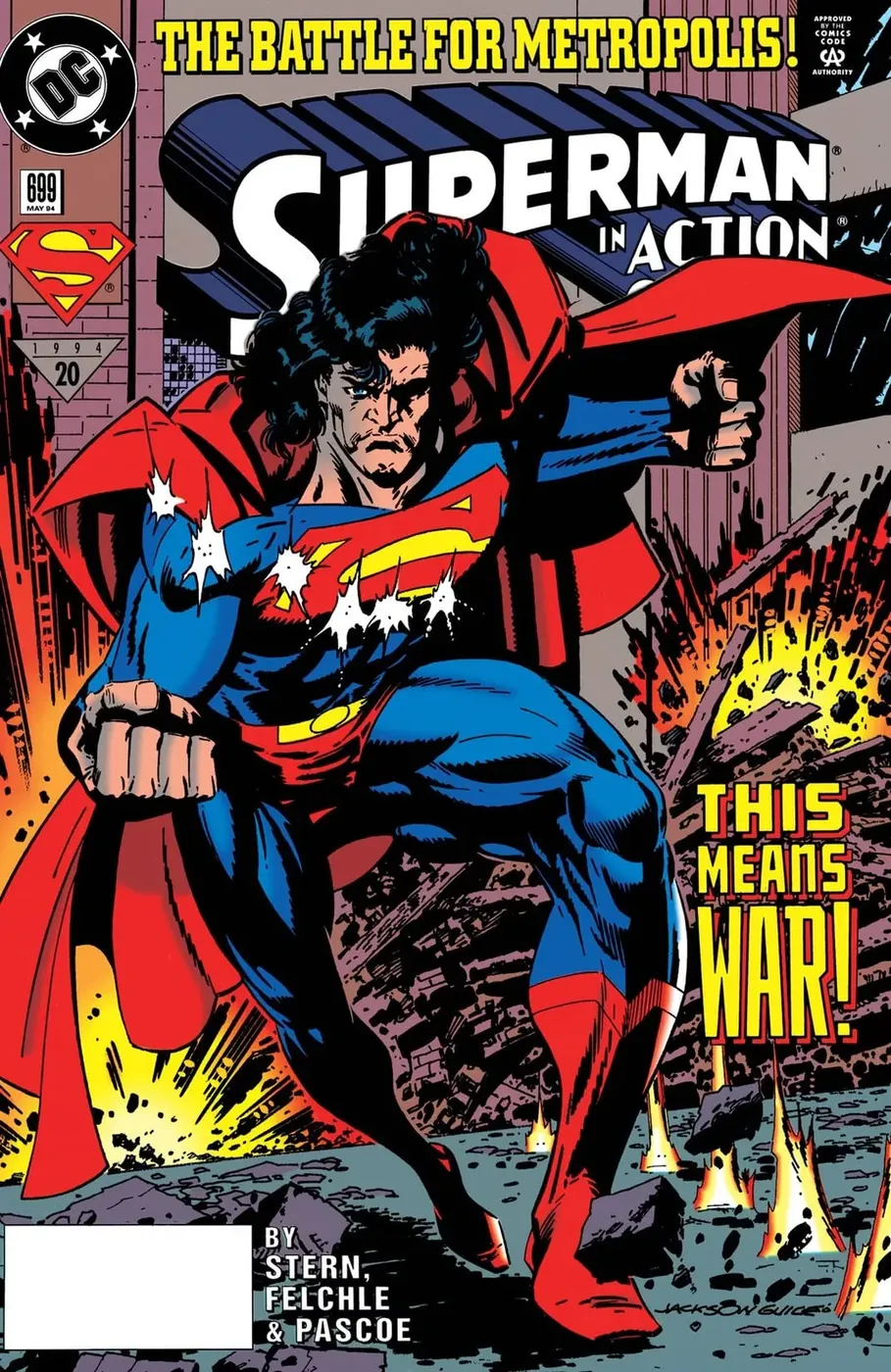 Cover of Action Comics #699