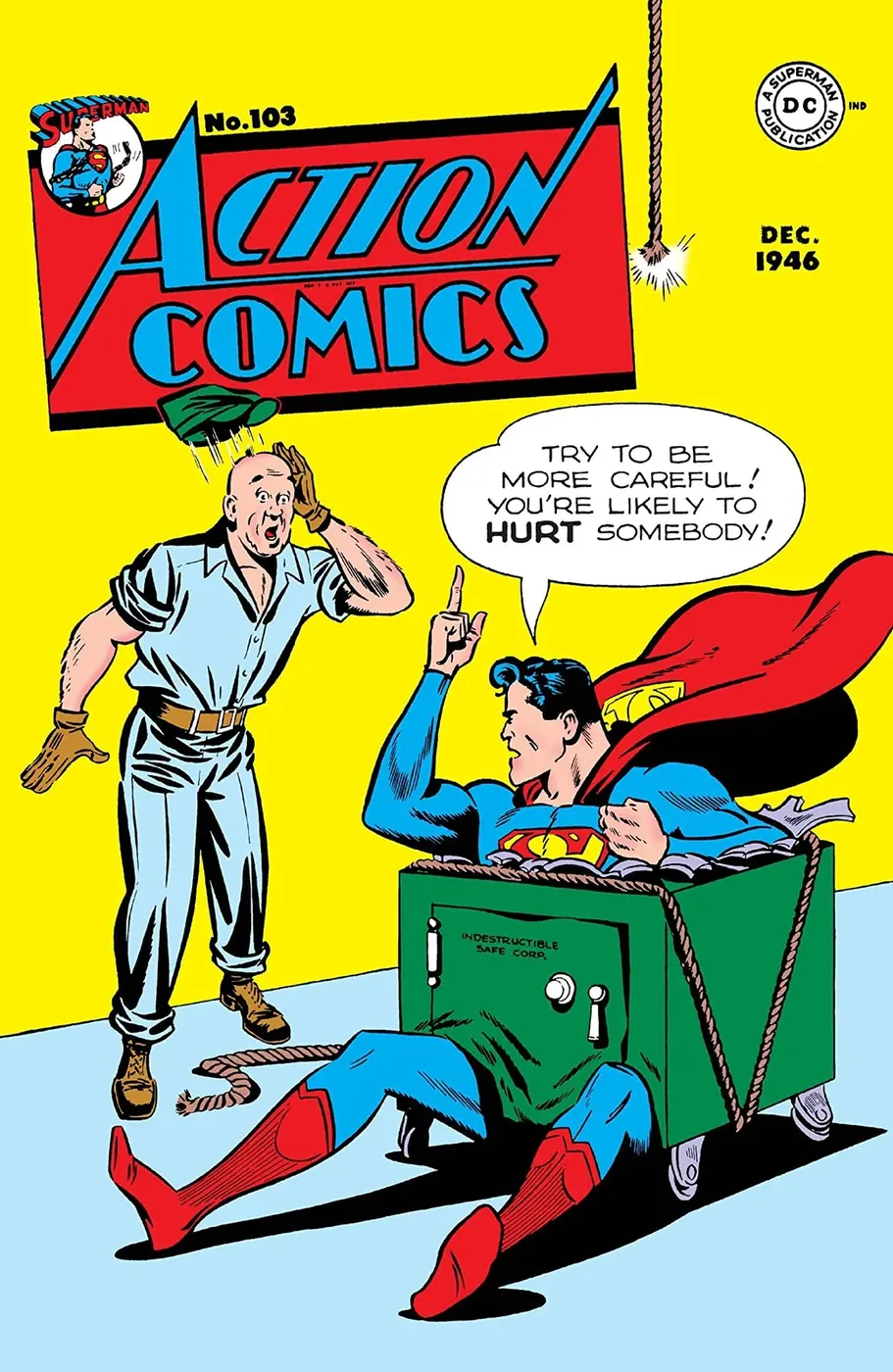 Cover of Action Comics #103