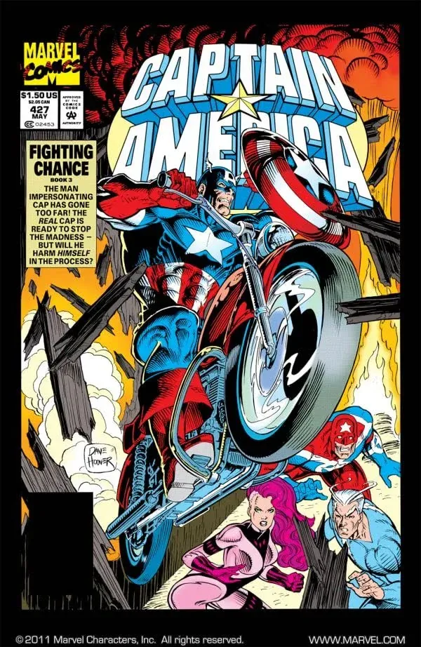 Cover of Captain America #427