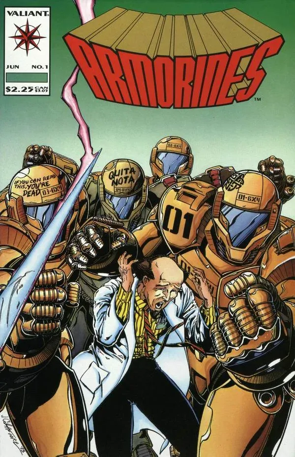 Cover of Armorines #1