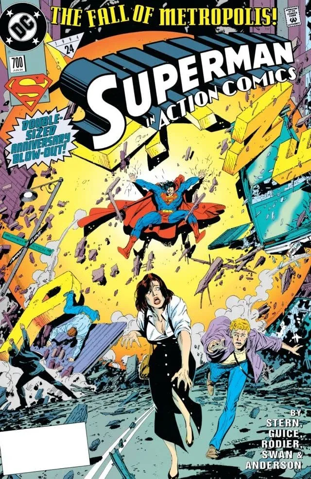 Cover of Action Comics #700