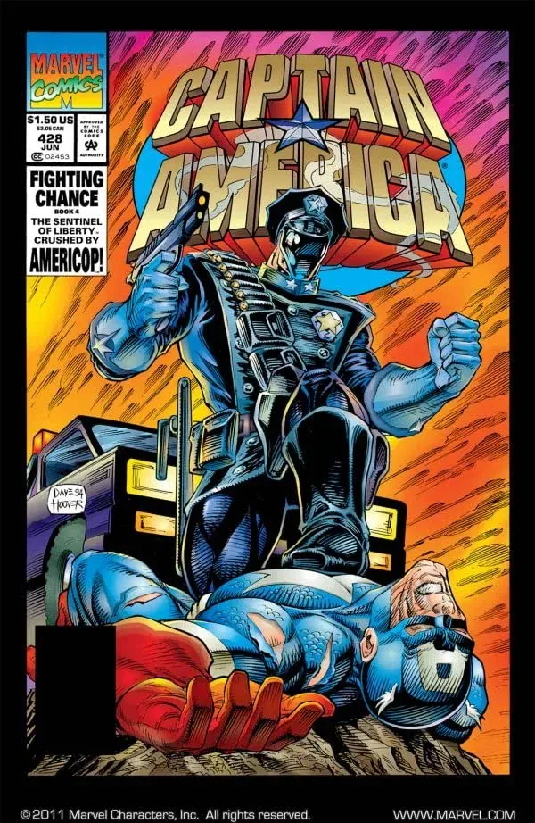 Cover of Captain America #428