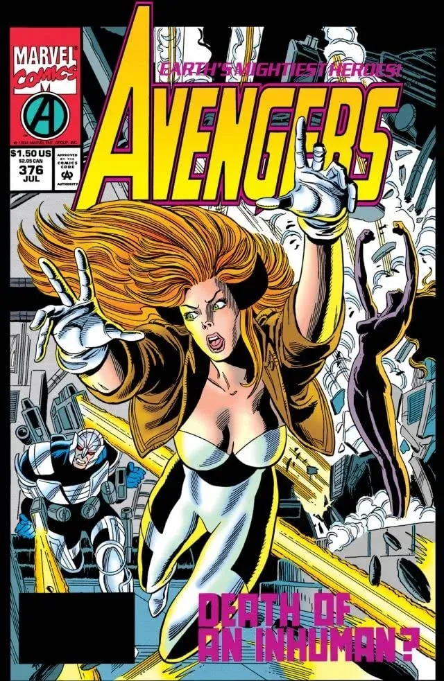 Cover of The Avengers #376