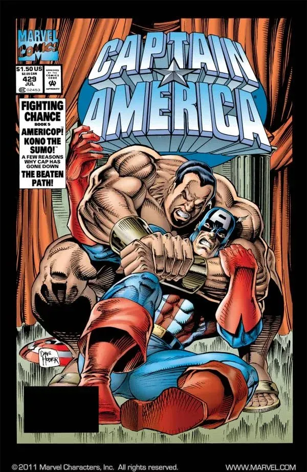 Cover of Captain America #429