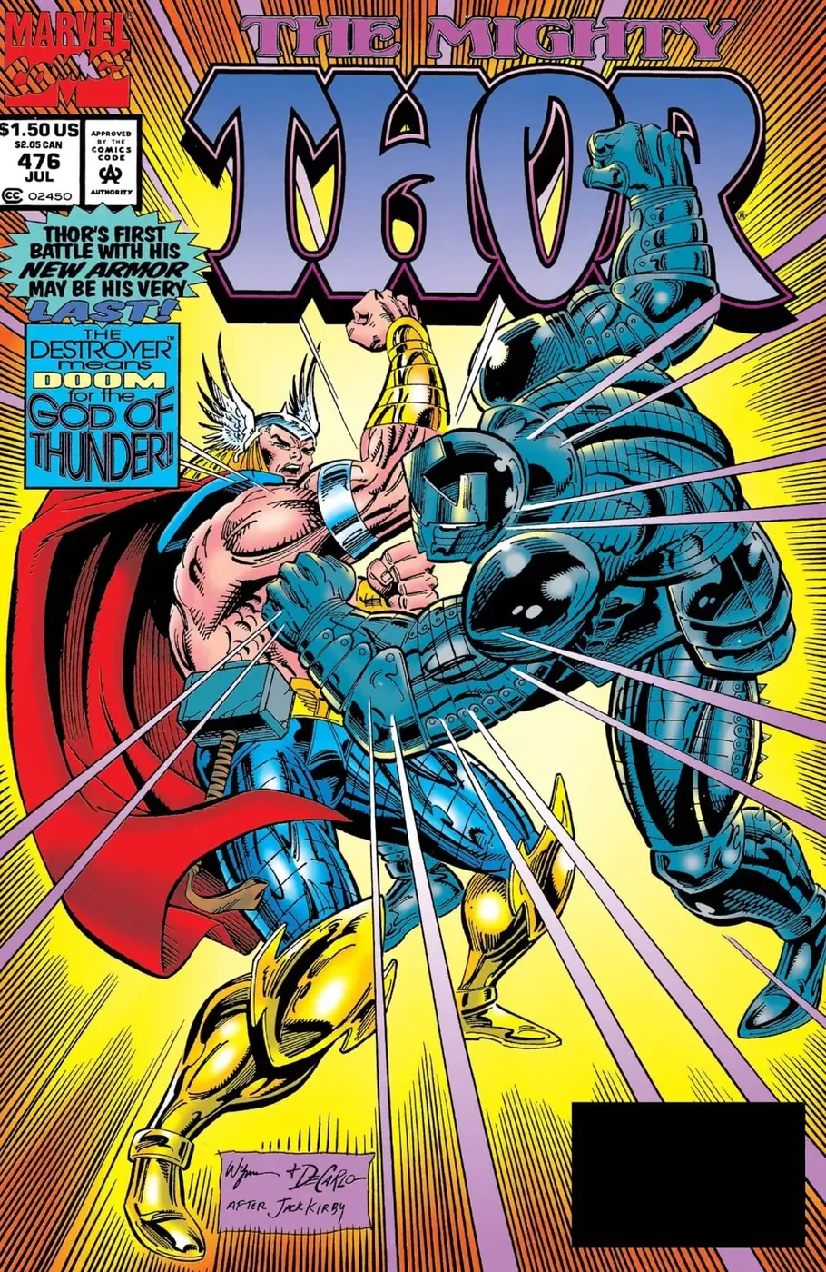 Cover of Thor #476