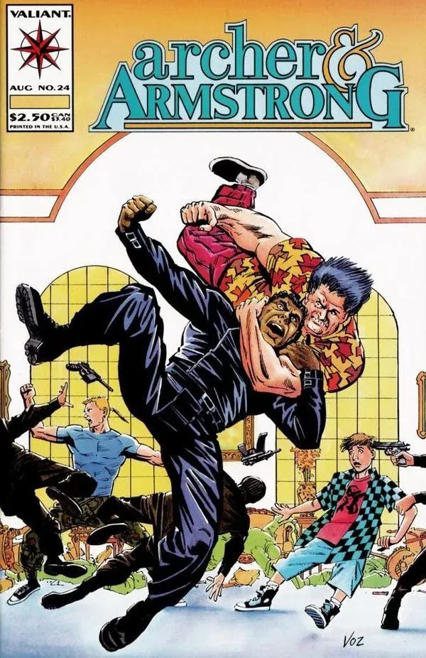 Cover of Archer & Armstrong #24