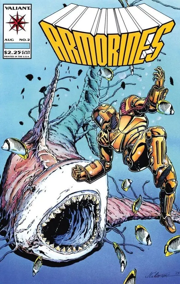 Cover of Armorines #2