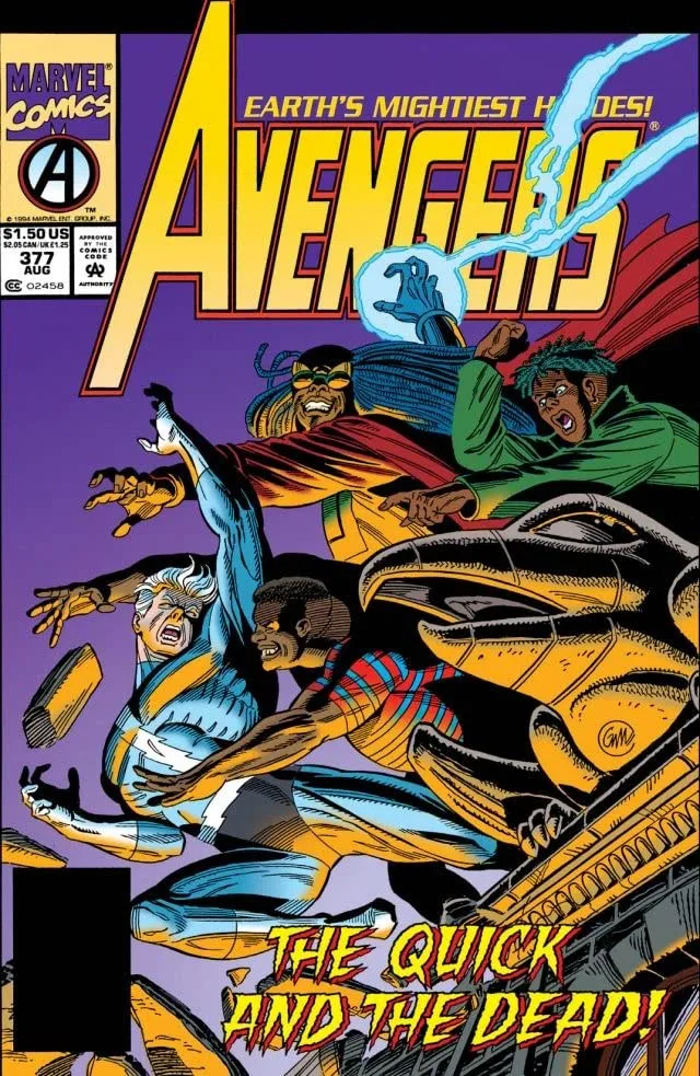 Cover of The Avengers #377