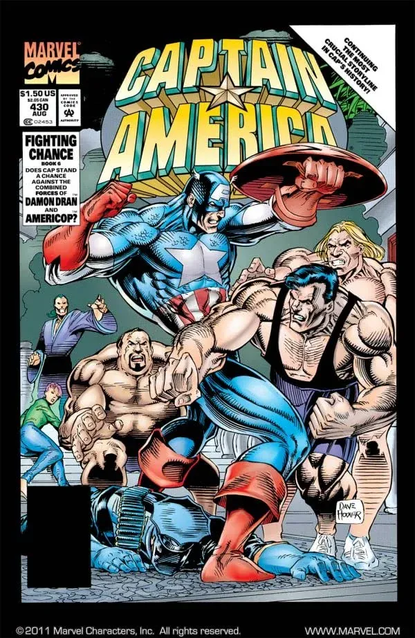 Cover of Captain America #430