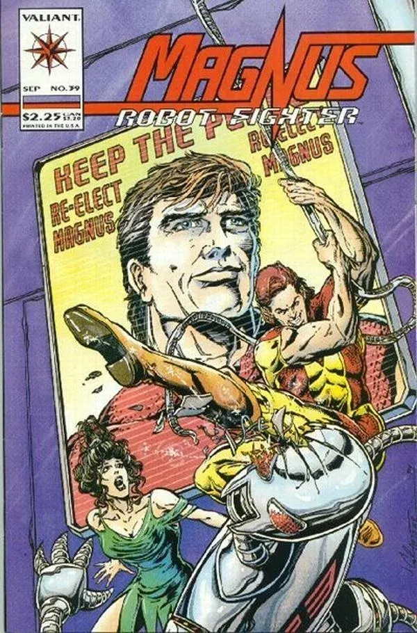 Cover of Magnus Robot Fighter #39
