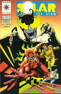 Cover of Solar, Man of the Atom #36