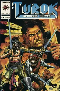 Cover of Turok, Dinosaur Hunter #14