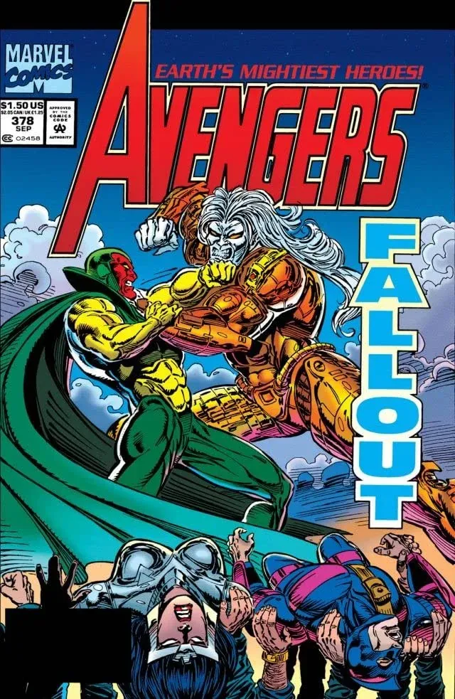 Cover of The Avengers #378
