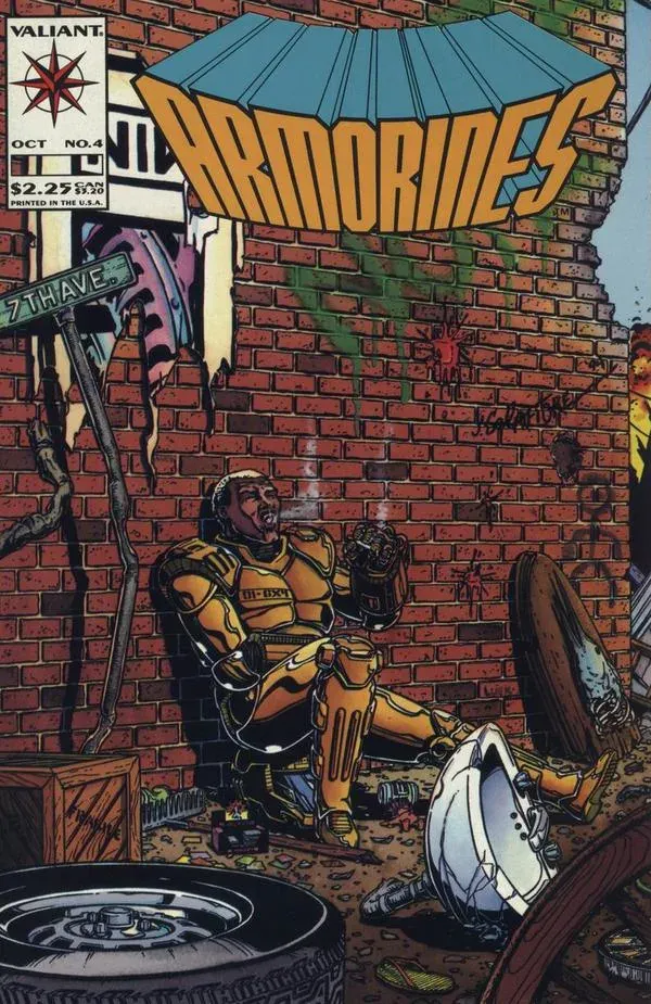 Cover of Armorines #4