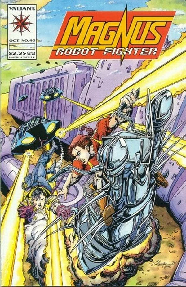 Cover of Magnus Robot Fighter #40