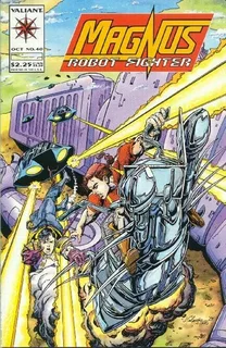 Cover of Magnus Robot Fighter #40