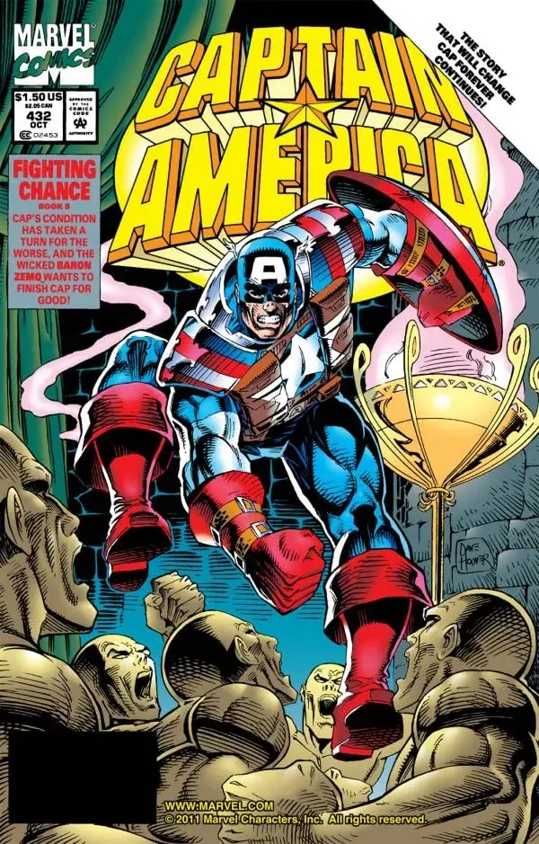 Cover of Captain America #432
