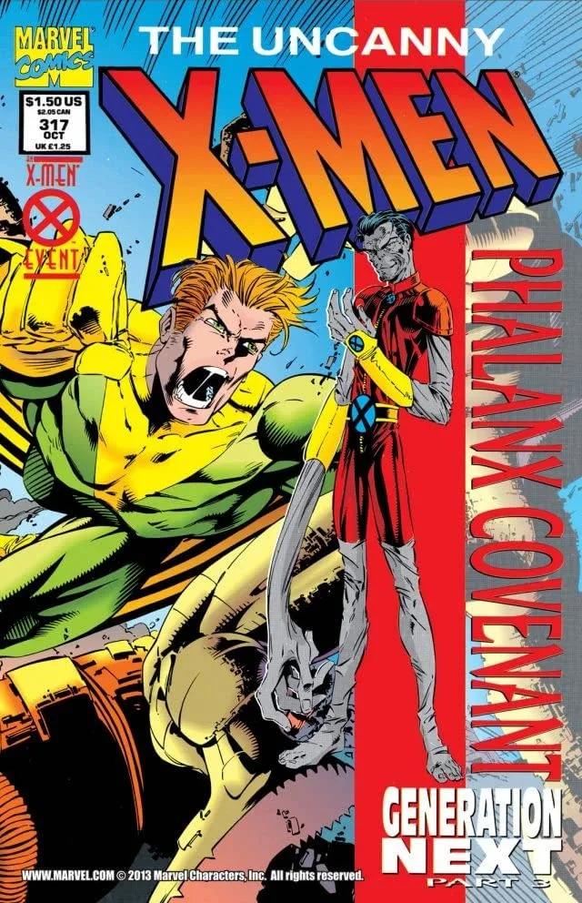 Cover of The Uncanny X-Men #317