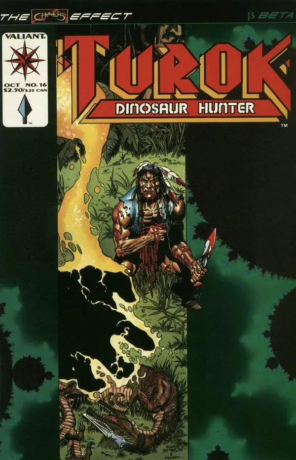 Cover of Turok, Dinosaur Hunter #16