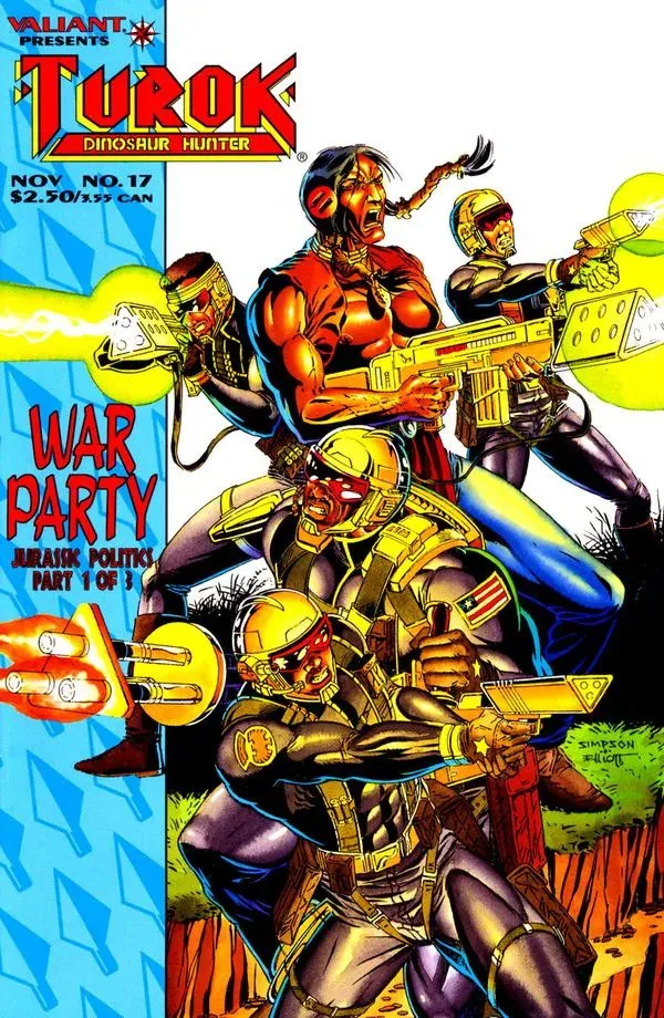 Cover of Turok, Dinosaur Hunter #17