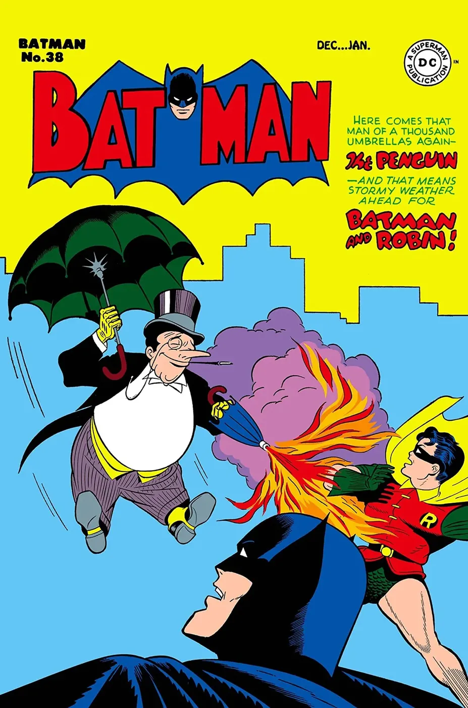 Cover of Batman #38