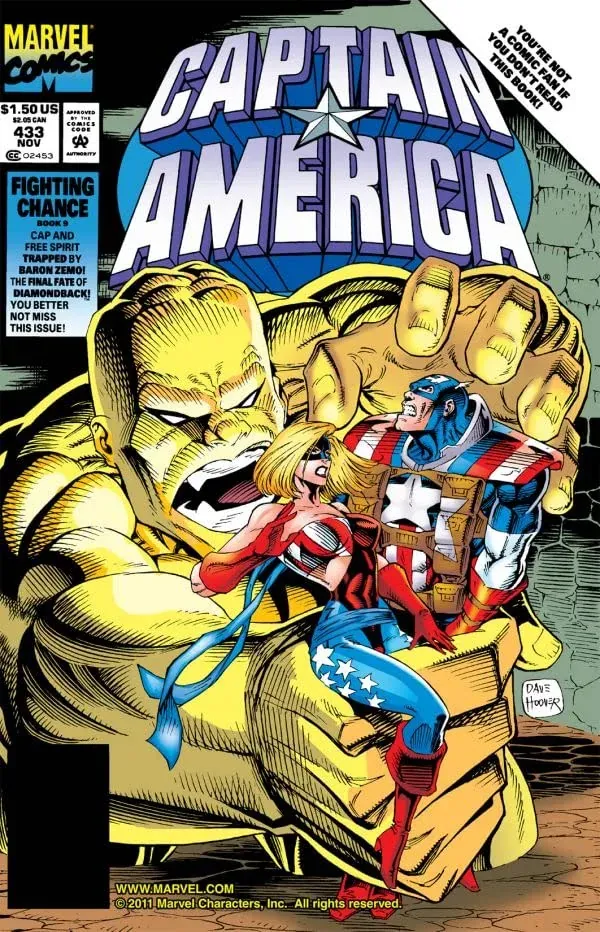 Cover of Captain America #433
